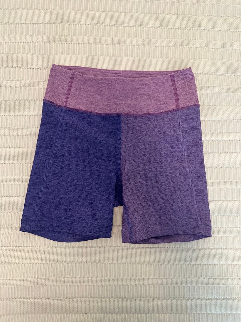 NWOT Outdoor Voices XS Colorblock Bike Shorts